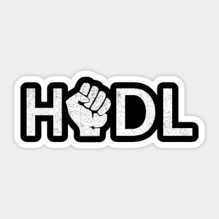 Hodl Sticker